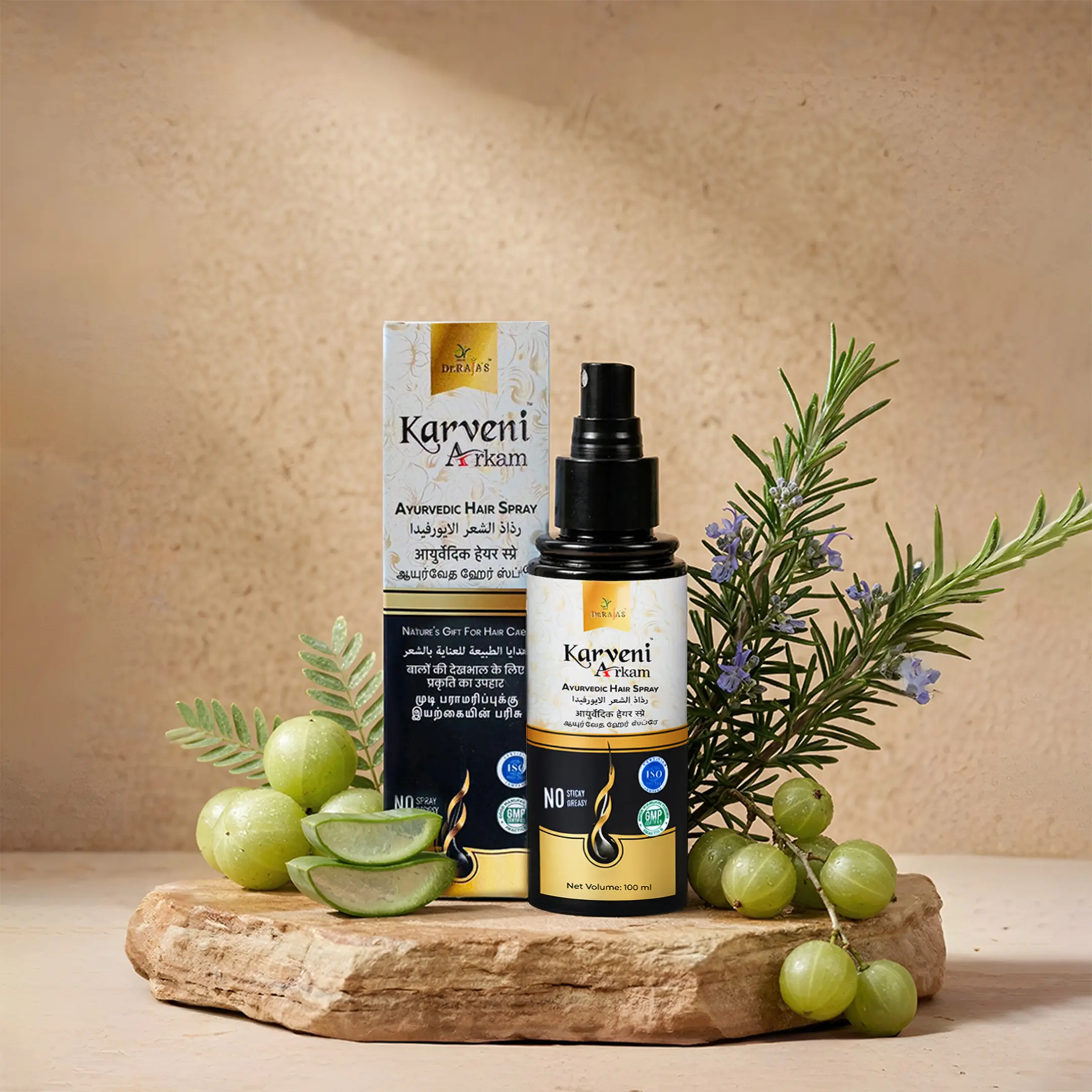 Karveni Arkam Ayurvedic Hair Spray(100ml)